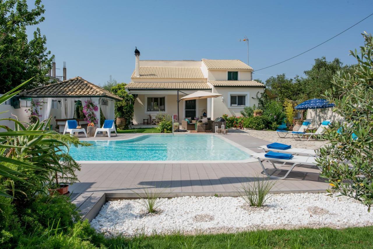 Corfu Villa Linea Línia Екстериор снимка