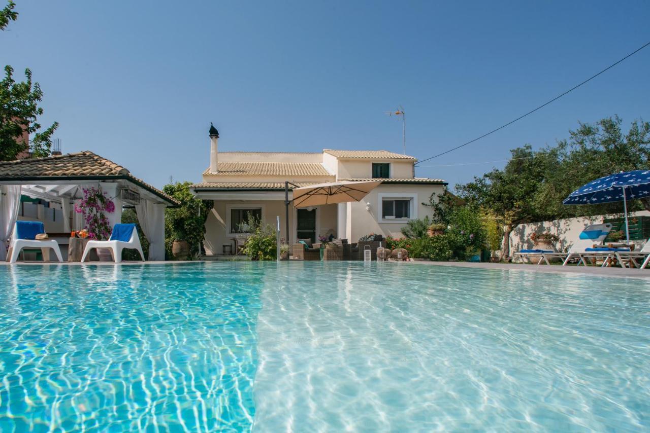 Corfu Villa Linea Línia Екстериор снимка