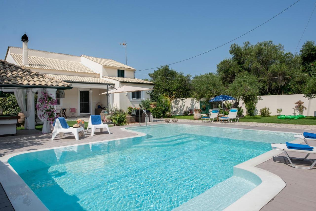 Corfu Villa Linea Línia Екстериор снимка